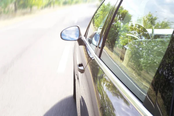 Car driving on road — Stock Photo, Image