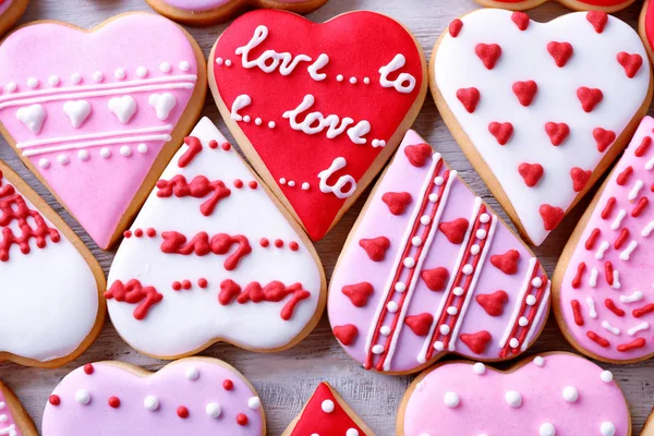 Galletas de San Valentín — Foto de Stock