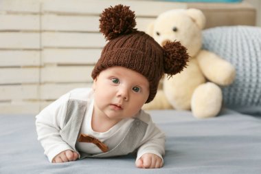 Sevimli küçük bebek
