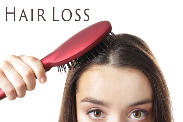 Hair loss concept — Stock Photo, Image