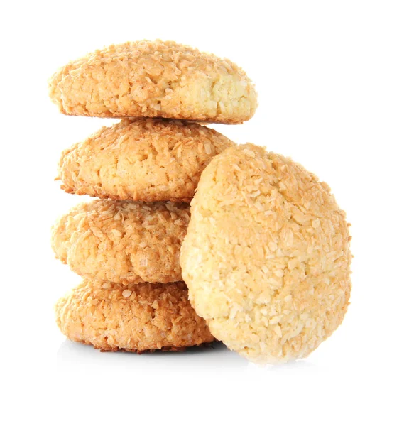 Delicious coconut cookies — Stock Photo, Image