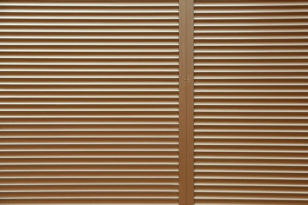 Roller shutters, closeup 