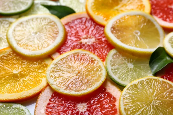 さまざまな柑橘系の果物 — ストック写真