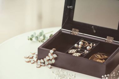 bijouterie in jewelry box