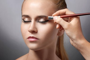 güzel genç kadın Güzellik Salonu