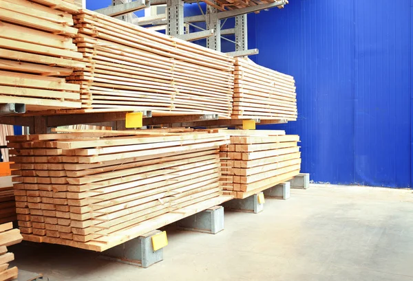 Muchos tablones de madera — Foto de Stock