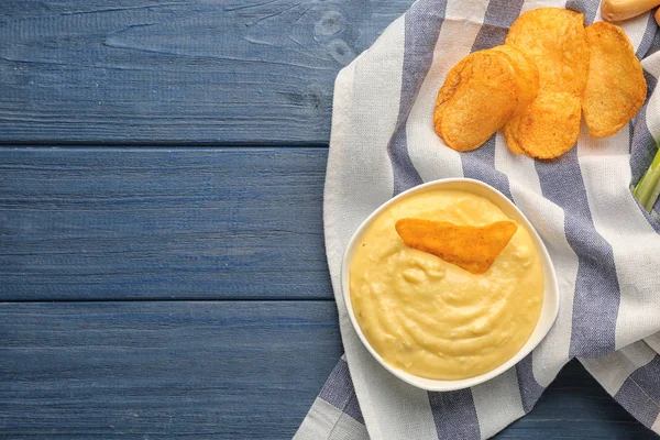 Bowl with beer cheese dip