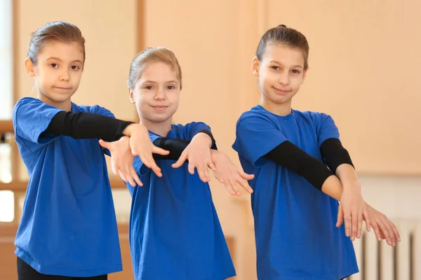 Little girls in studio — Stock Photo, Image