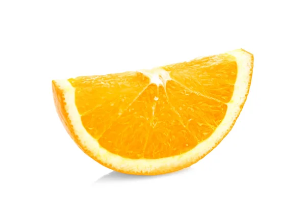 Fatia de laranja saborosa — Fotografia de Stock