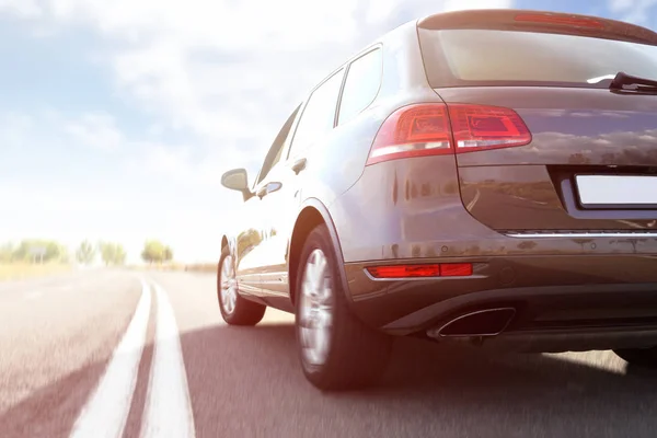 Car driving on road — Stock Photo, Image