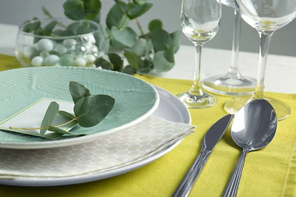 Beautiful table setting — Stock Photo, Image