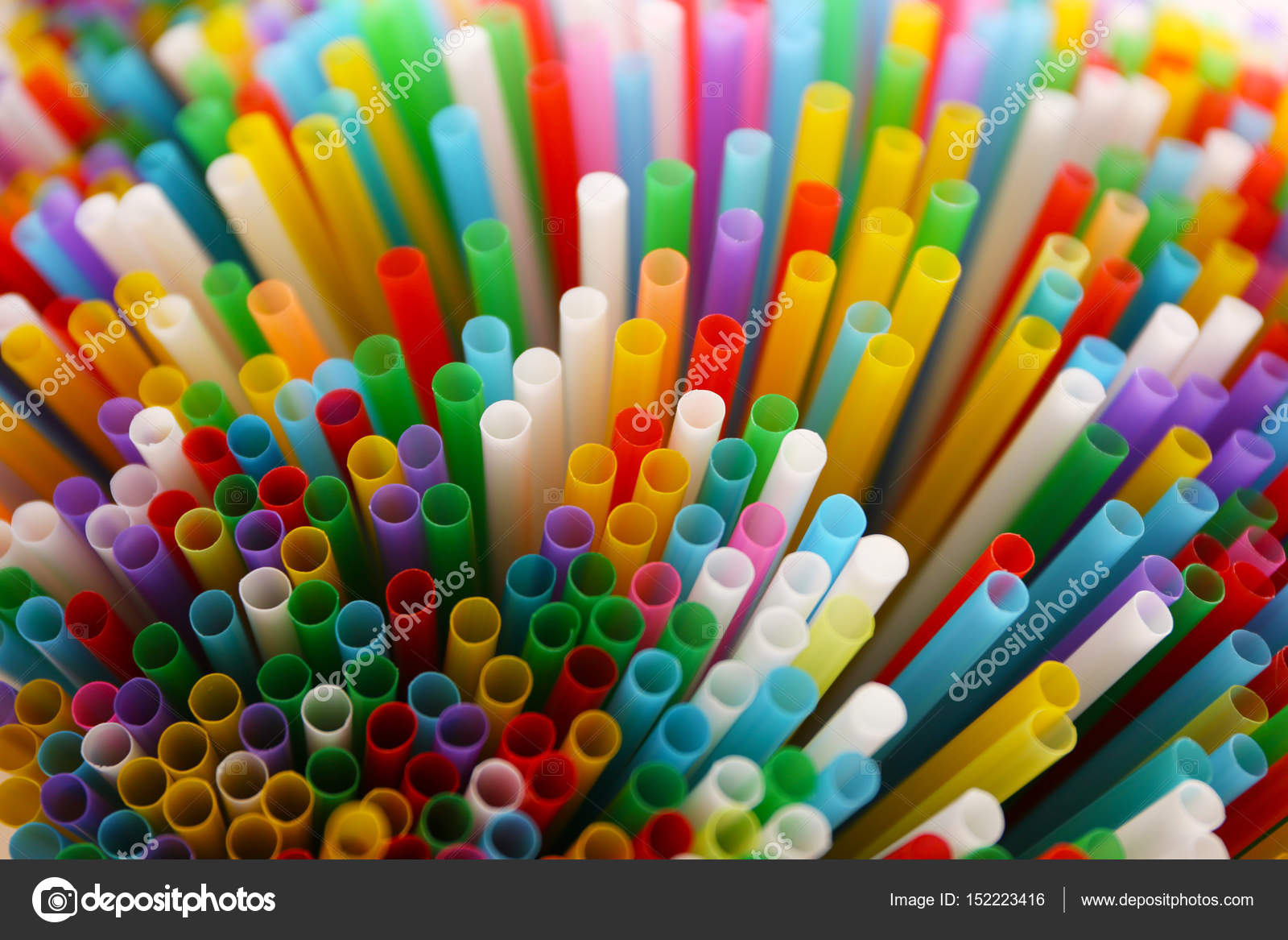 Many colorful straws Stock Photo by ©belchonock 152223416