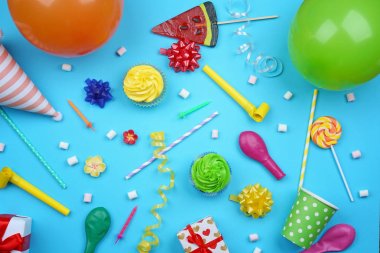 Parlak doğum günü arka plan