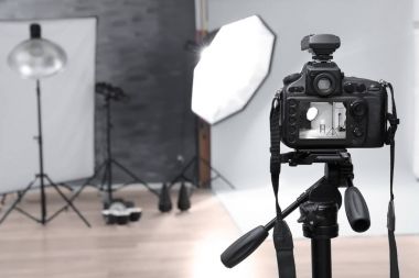 Modern fotoğraf stüdyosu