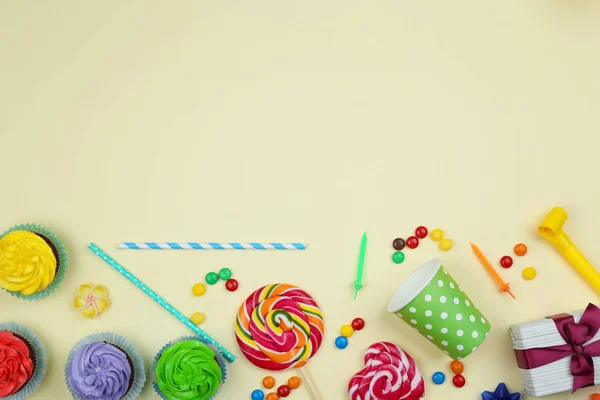 Bright birthday background — Stock Photo, Image