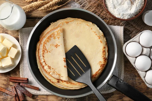 Fresh delicious pancakes — Stock Photo, Image