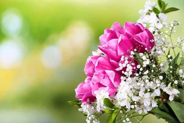 Güzel bir buket bahar çiçeği. — Stok fotoğraf