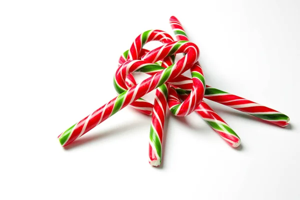 Christmas candy canes — Stock Photo, Image