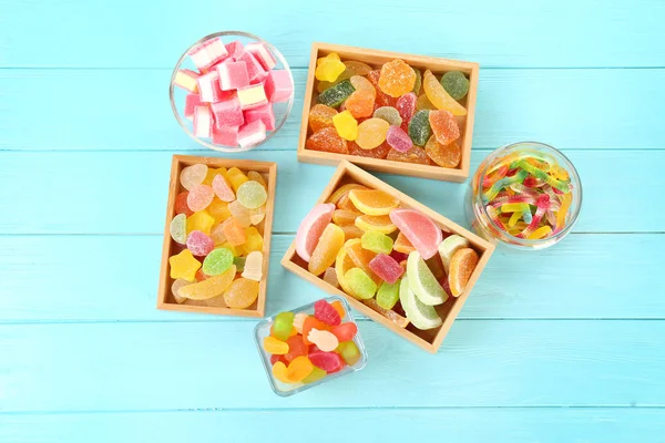 Sabrosos caramelos de jalea —  Fotos de Stock