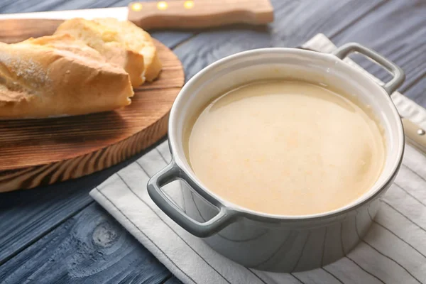 Deliciosa sopa de creme — Fotografia de Stock