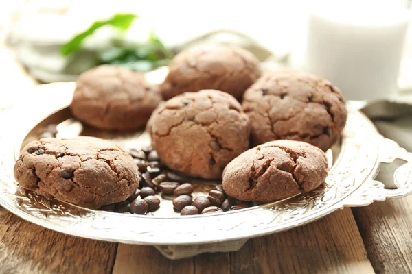 Deliciosas galletas de café —  Fotos de Stock