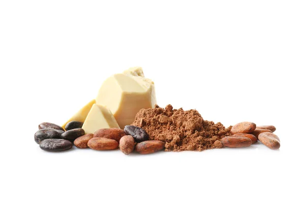 Aromatický kakaový prášek — Stock fotografie