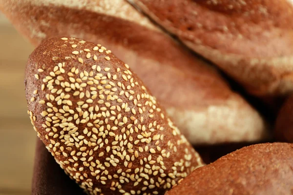 Diferentes pães pães — Fotografia de Stock