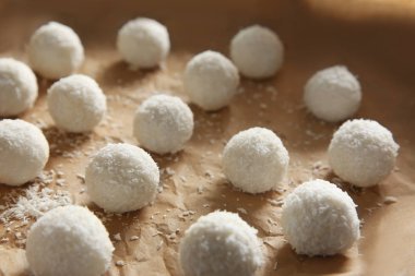 Lezzetli Hindistan cevizi şeker