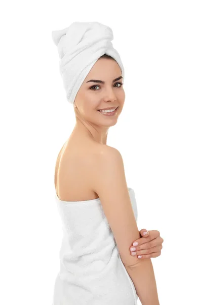 Young woman after shower — Stock Photo, Image