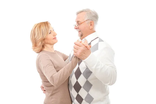 Feliz pareja de ancianos — Foto de Stock