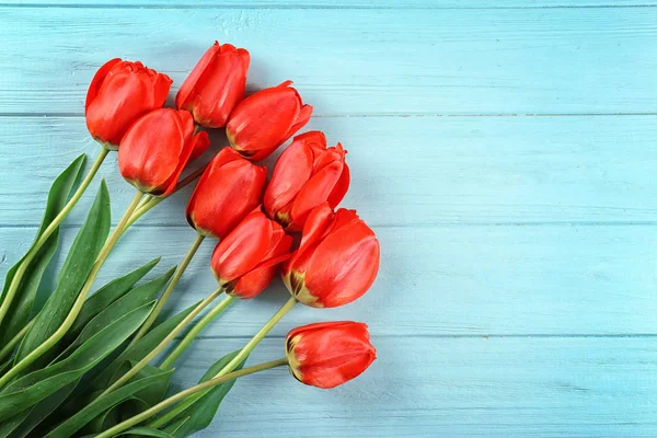 Bouquet of beautiful tulips — Stock Photo, Image