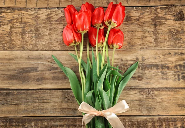 Bouquet of beautiful tulips — Stock Photo, Image