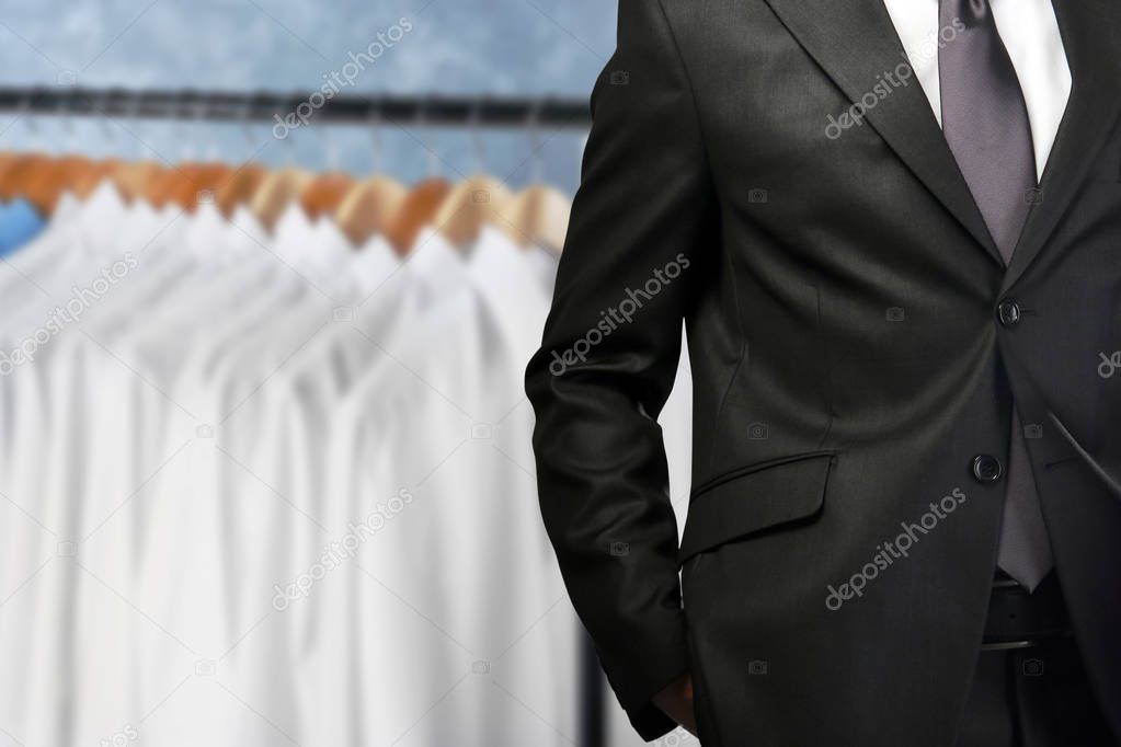 Dry cleaning concept 