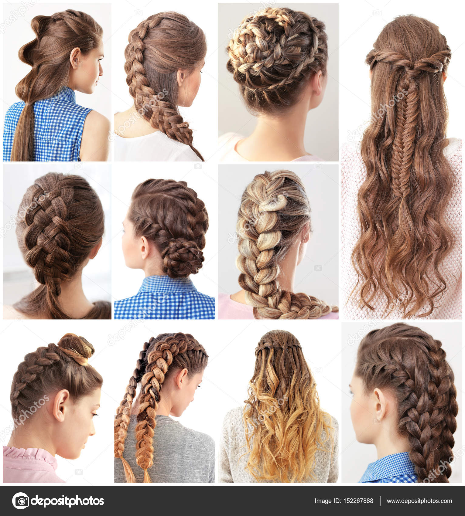 Women Different Hairstyles Stock Photo C Belchonock 152267888