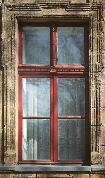 Vieja ventana de madera —  Fotos de Stock