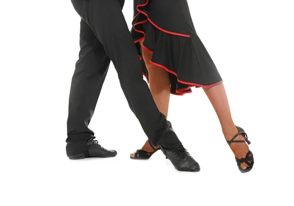 Nogi młodych tancerzy — Zdjęcie stockowe