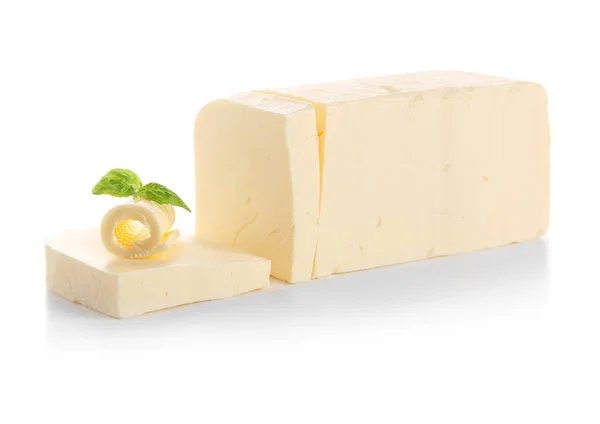 Morceau de beurre coupé — Photo