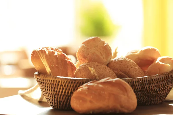 신선한 빵의 종류 — 스톡 사진