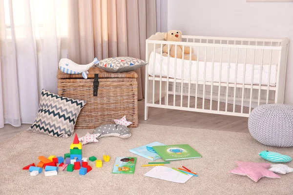 Comfortabel spelen kamer — Stockfoto