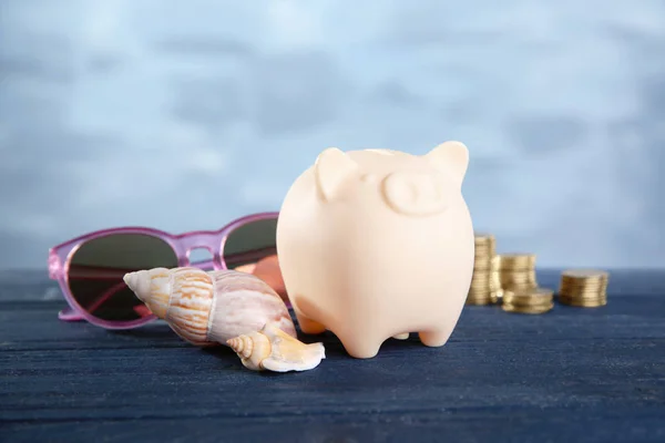 Schattige roze piggy bank — Stockfoto