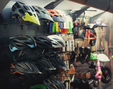 Kask Bisiklet sergi stand