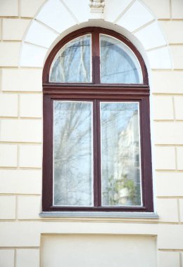 Pencere ile bina vintage