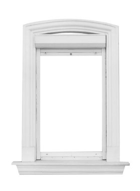 beyaz zemin üzerinde pencere