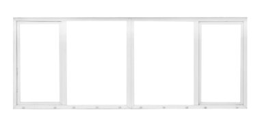 beyaz zemin üzerinde pencere