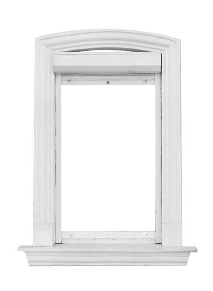 Окно на белом фоне — стоковое фото