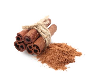 Tarçın ve toz bağlı