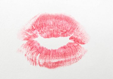 Kırmızı ruj yazdırma 