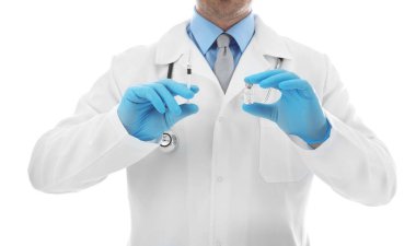 şırınga ve tıp doktoru 