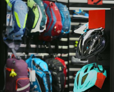 Kask Bisiklet sergi stand