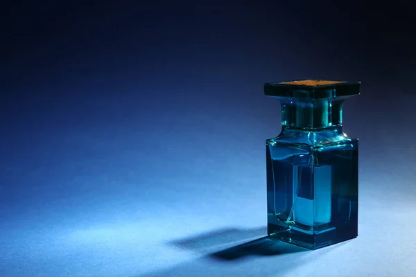 Bottle of modern male perfume — Stock Photo, Image